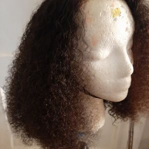 Used Kinky Curly Lace Front wig